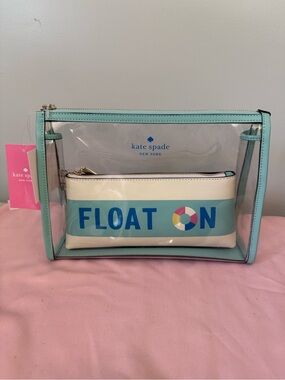 Kate Spade Splash Poolside Cosmetic Bag Duo “Float On”